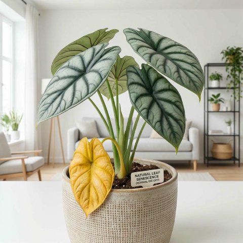 Yellowing leaf